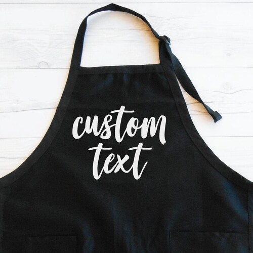 Custom Apron Mens Apron Womens Apron Personalized Etsy