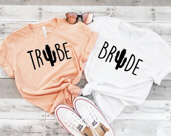 Bride Tribe Shirts | Cactus T-Shirts | Cactus Bachelorette | Vegas Bachelorette Shirts | Arizona Bachelorette | Bride Tribe Tshirts Tees