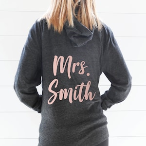 Last name hoodies discount