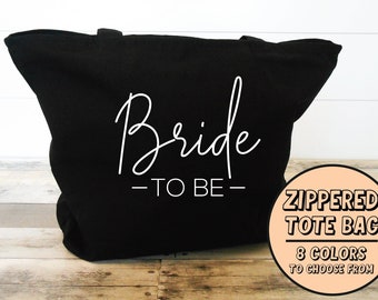 Bride To Be Tote Bag, Bride Bag, Bride Beach Bag, Bridal Shower Gift, Engagement Tote Bag, Gift for Bride, Wedding Shower Gift, Future Mrs