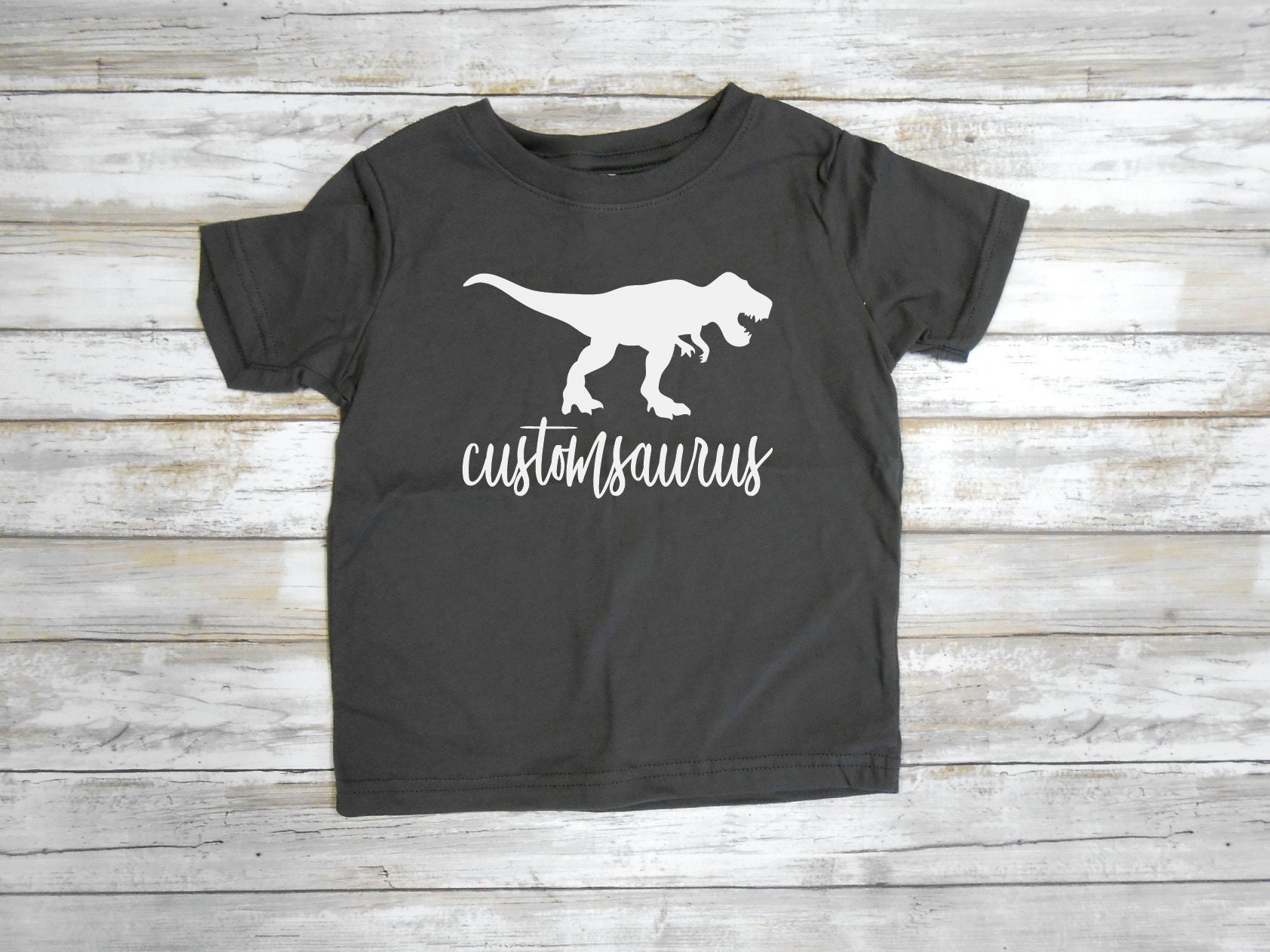 Custom Dinosaur Kids Tee Toddler 