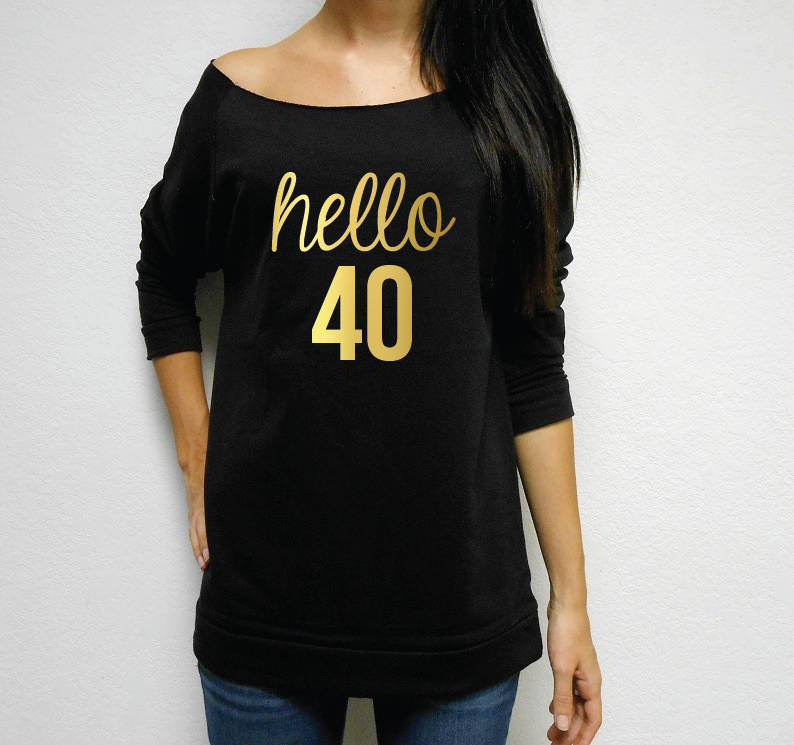 Hello 40 shirt Clearance