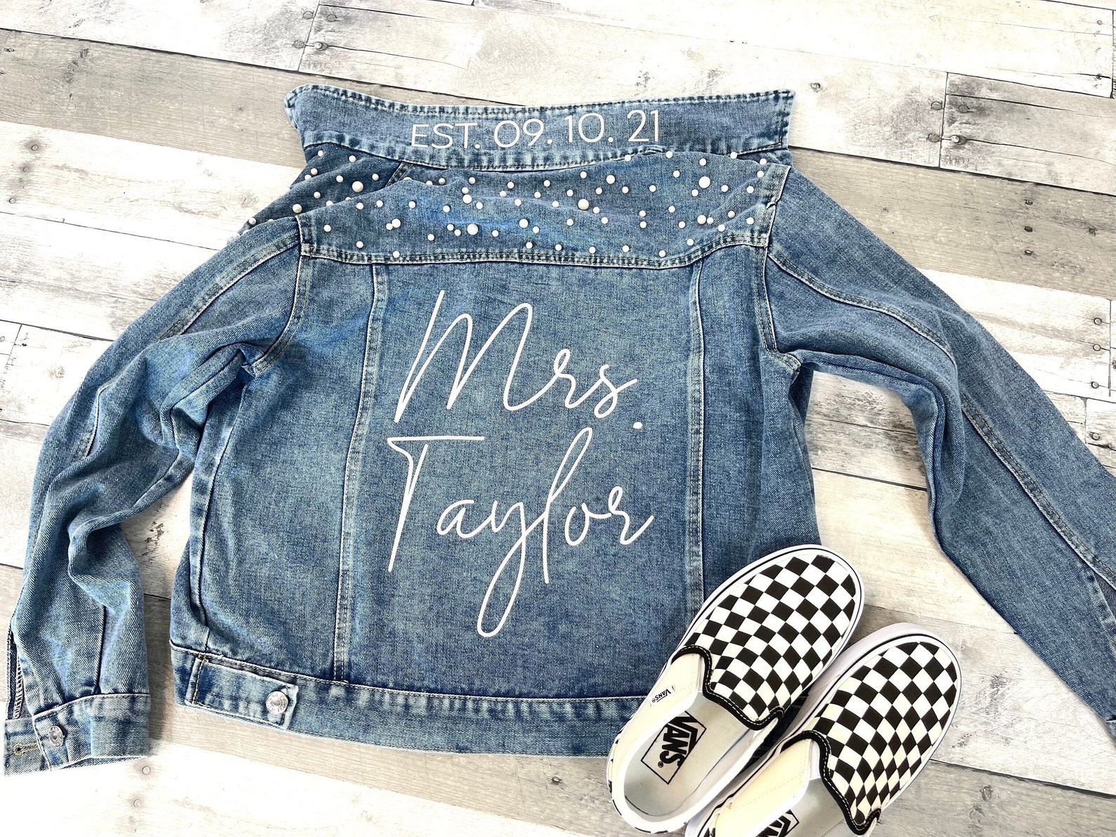 9. Personalized Jean Jacket