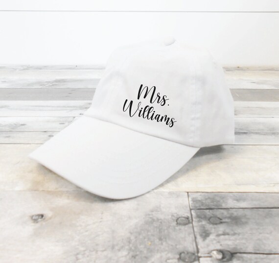 Mrs Name Dad Hat Custom Dad Hat - Etsy