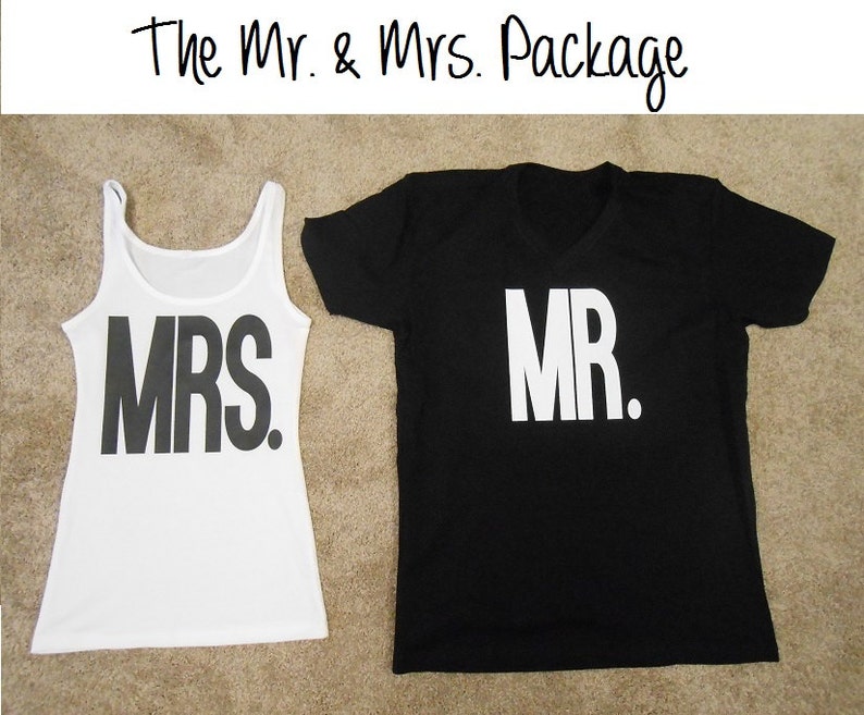 mrs and mr shirt