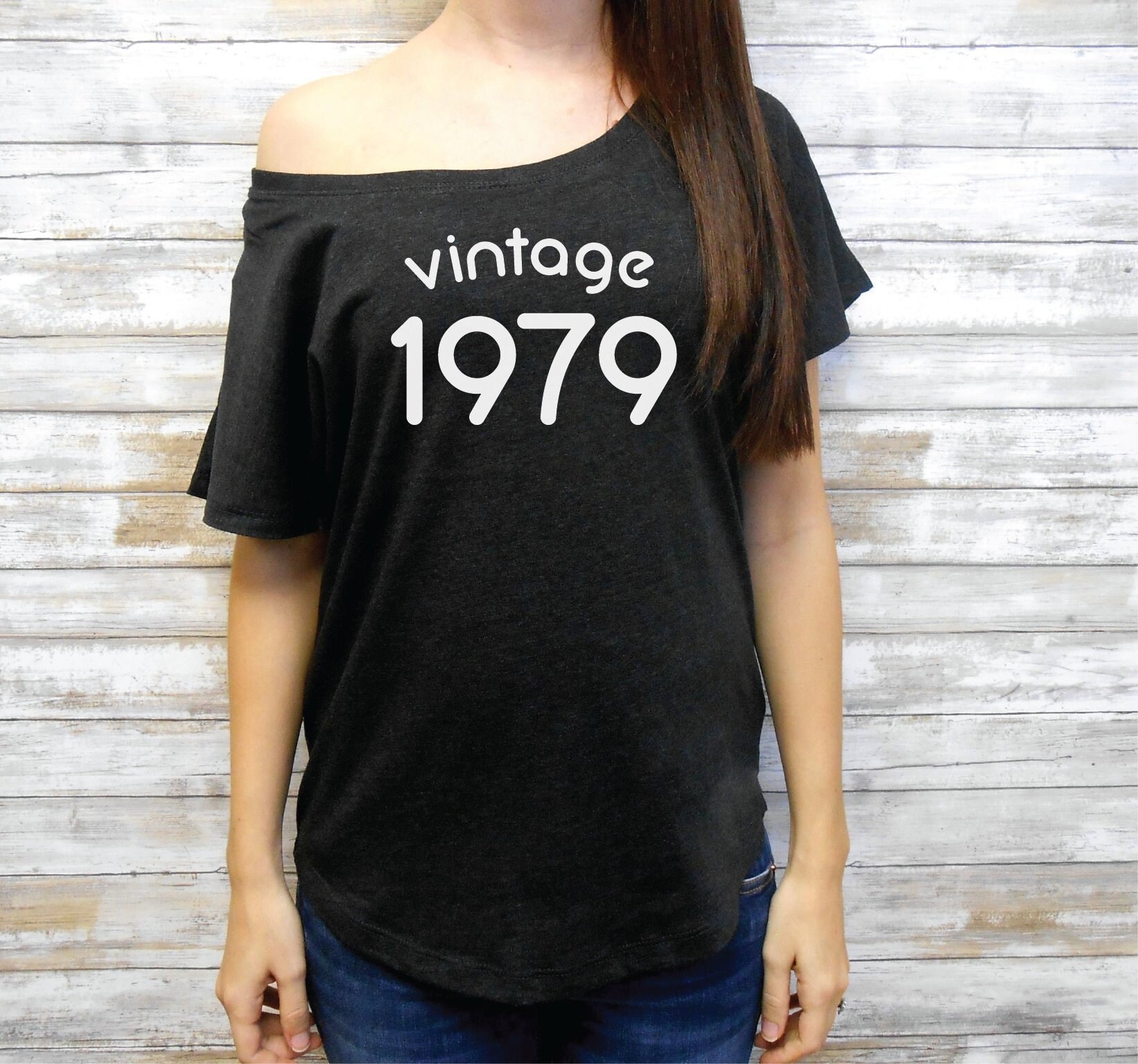 Off the shoulder birthday shirt sale