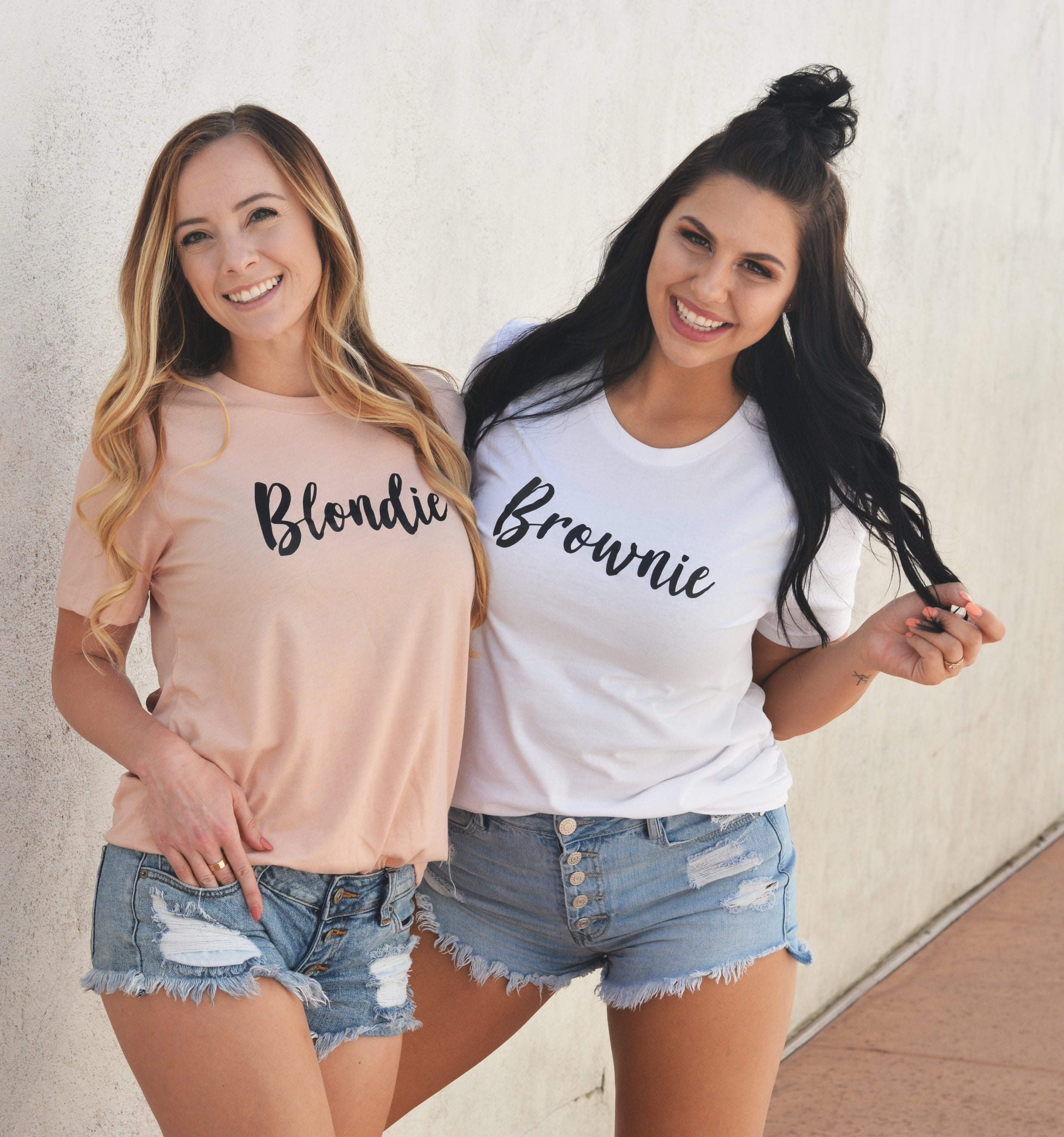 Blondie and Brownie Shirts Blondie Shirt / Brownie / - Etsy