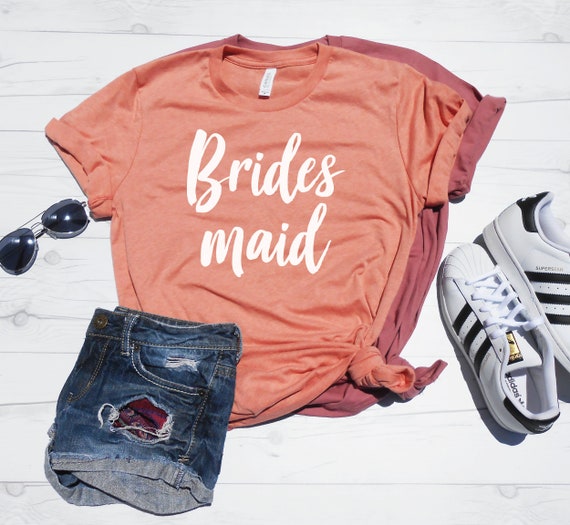 bridesmaid t shirts