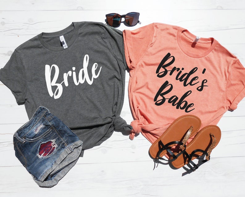 bikini t shirt bride