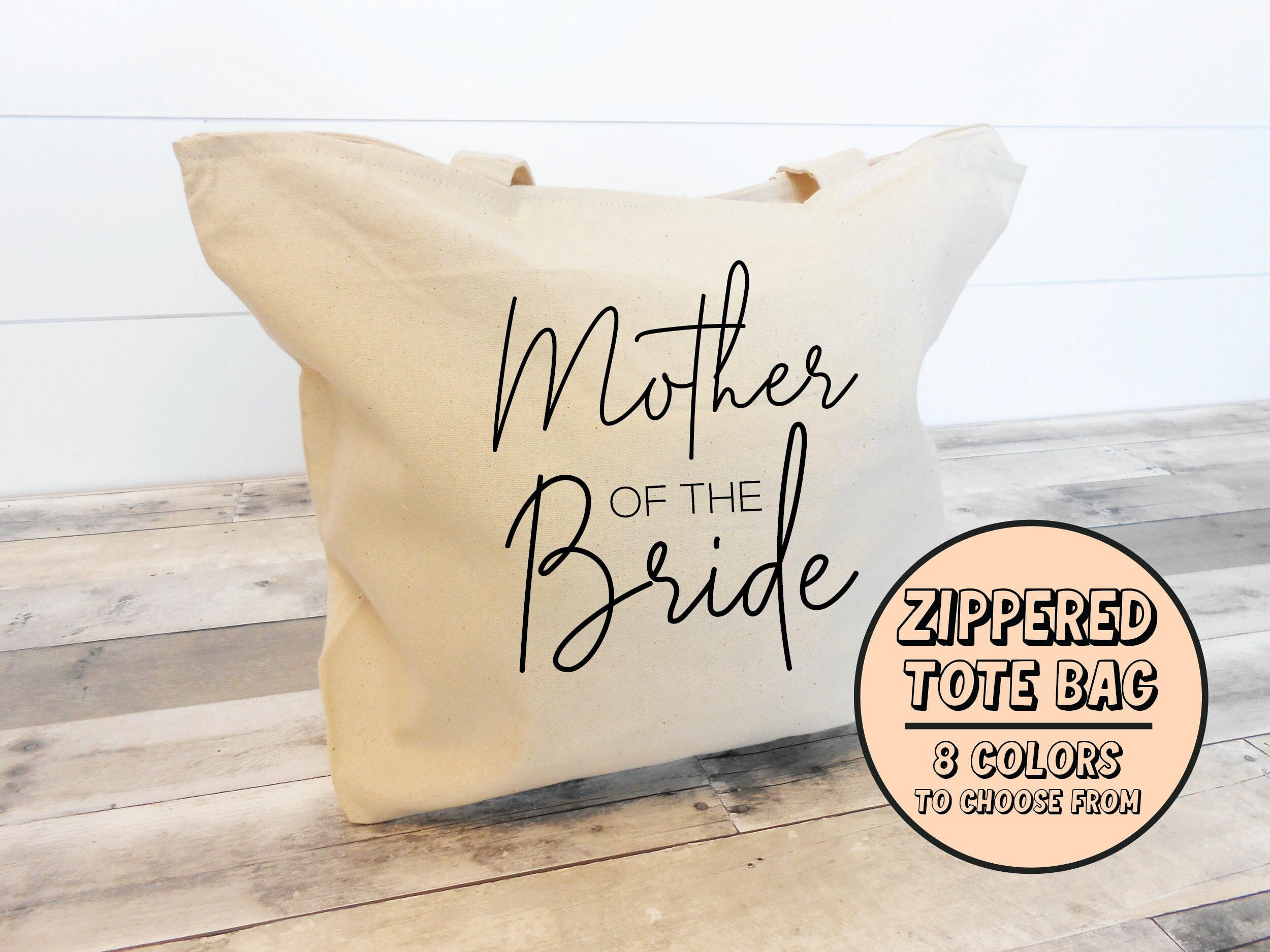 Mother of the Bride Tote Bag, Mother of the Bride Gift Bag, Mother of…