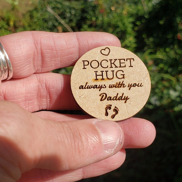 Infant loss remembrance coin, memorial pocket token,  I am with you always, miscarry gift, dad of an angel, memorial gift,  Memorial coin