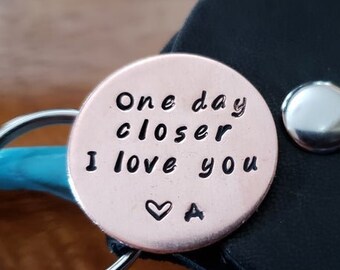 Personalized Deployment Gift, One Day Closer Pocket Coin, Love Token, Military Deployment, Long Distance, Gift For Him, Her, Valentines Day