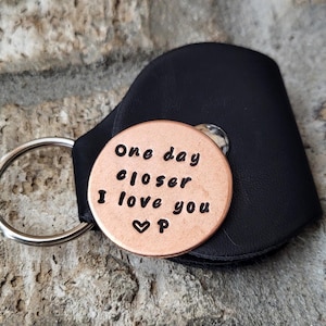 Personalized Copper Deployment Gift: One Day Closer Pocket Coin