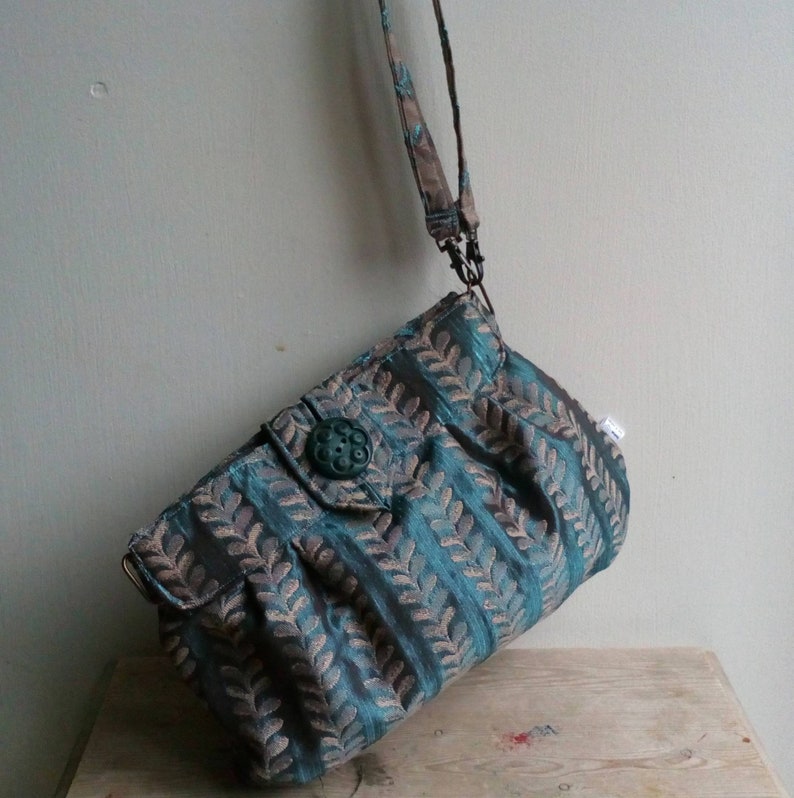 turquoise evening bag