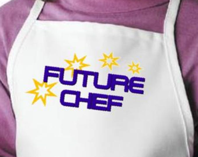 Future Chef Aprons For Kids, Child Cooking Apron, Children Baking Aprons, Kids Apron