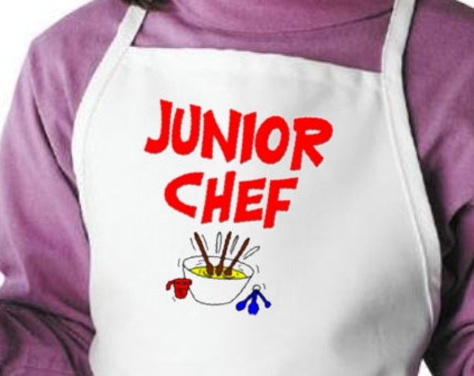 Junior Chef Aprons For Kids And Children Cooking Apron