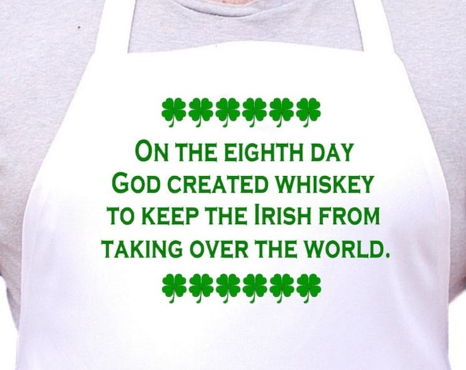 St Patrick Aprons On The Eighth Day Irish Cooking Apron