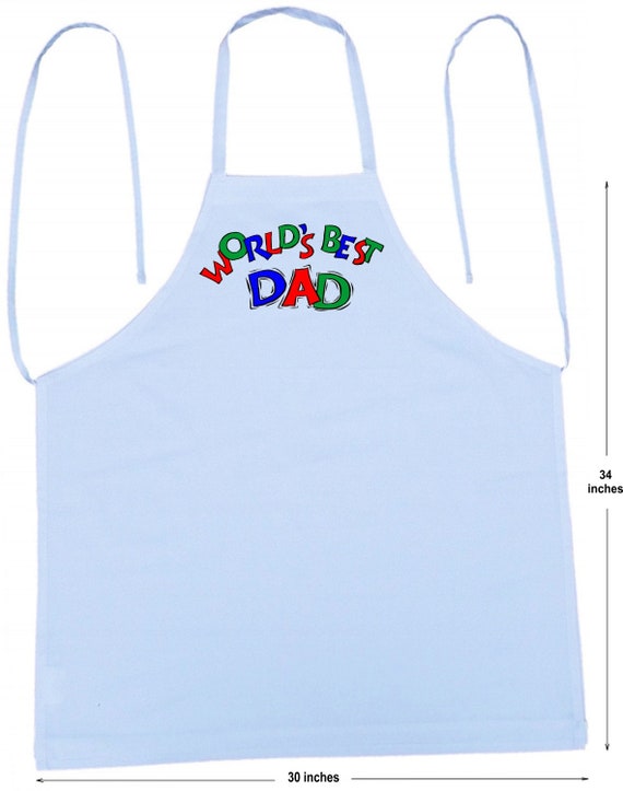 worlds best dad apron