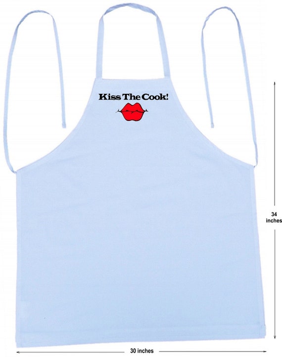 Funny White Apron I'm the Boss Novelty Kitchen Aprons 