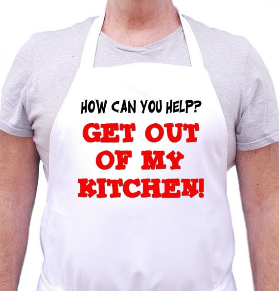 Funny Cooking Apron Stand Back Novelty Kitchen Black Aprons For Women And  Men