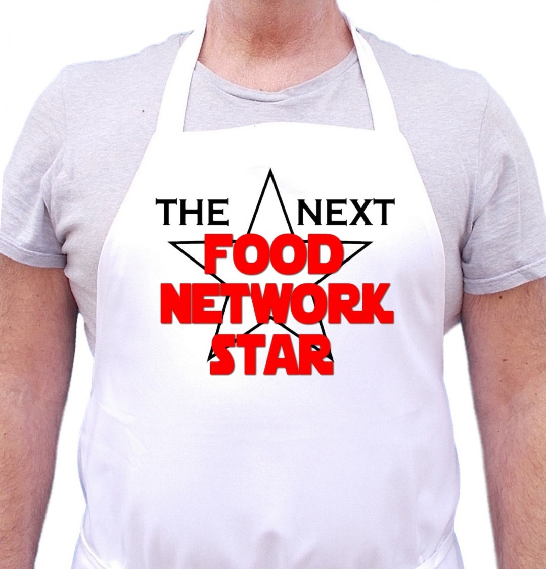 Cooking Apron the Next Food Network Star Professional Chef Aprons Etsy