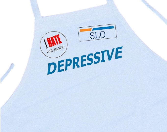 Funny Halloween Costume For Cooks Depressive I Hate Insurance, Progressive Commercial Parody