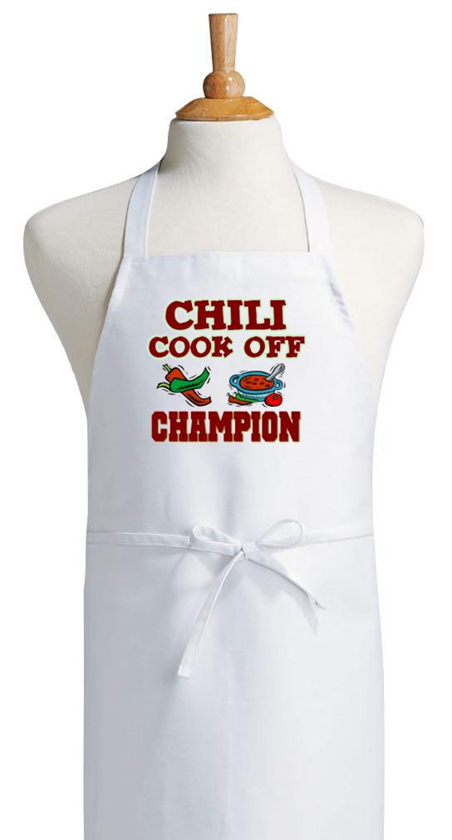 Chili cook off apron