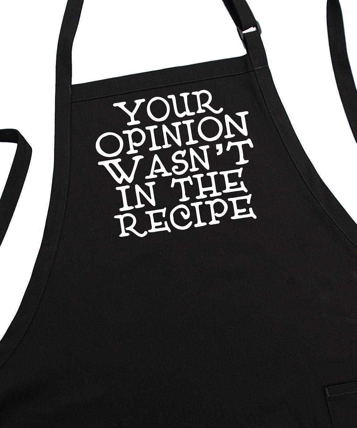 Novelty Funny Apron Last Time I Cooked Chef Kitchen Aprons by CoolAprons