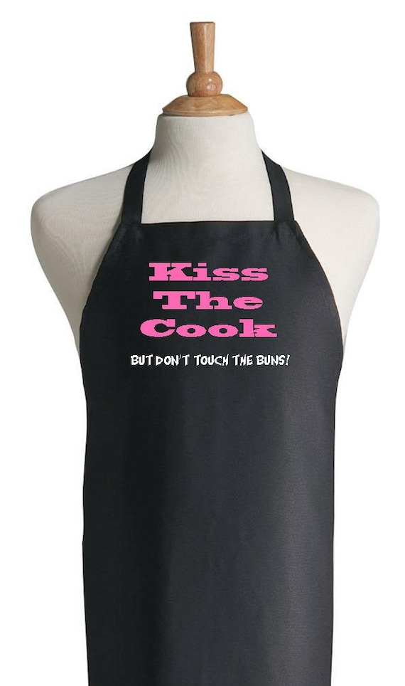 I Love Vegetarians Black Cooks Bib Apron
