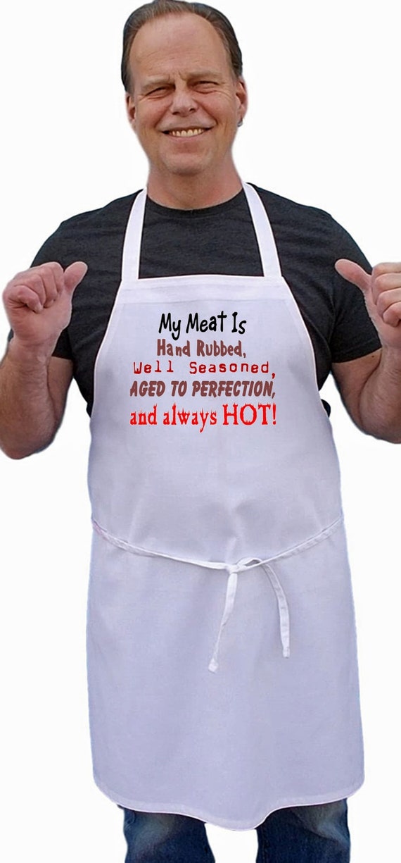funny chef apron