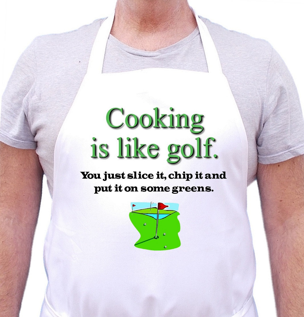 Funny Kitchen Aprons, Chef Gifts, Just Roll With It Apron