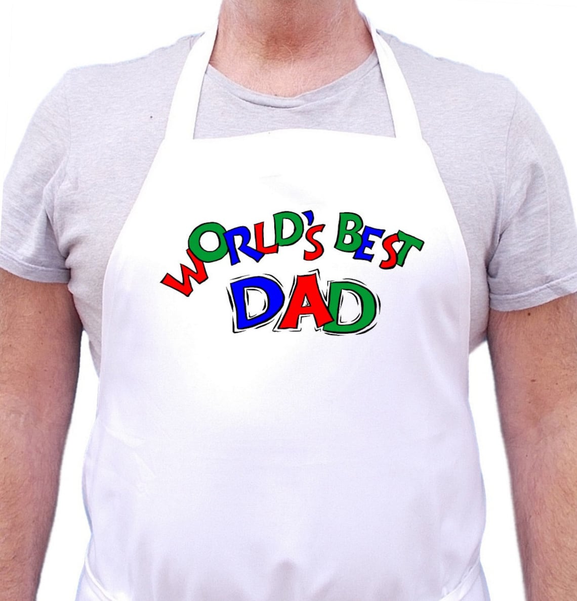 World's Best Dad Aprons for Men Father's Day Gift Etsy
