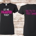 Let Me PAMPER You Posh Glitter Print Shirt Glitter Shirt - Etsy