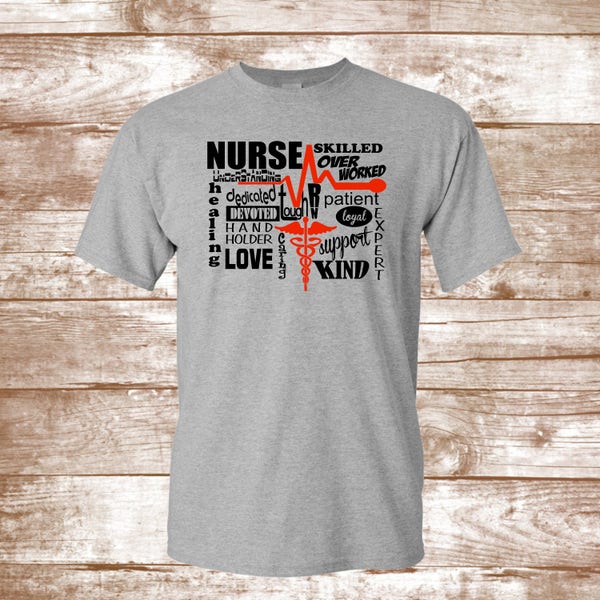 RN Shirt - Nurse Shirt - Nurse Subway Design - Subway Art - Nursing Shirt - I'm a Nurse Shirt - ER Nurse - EMT - Fire - Unisex Shirt