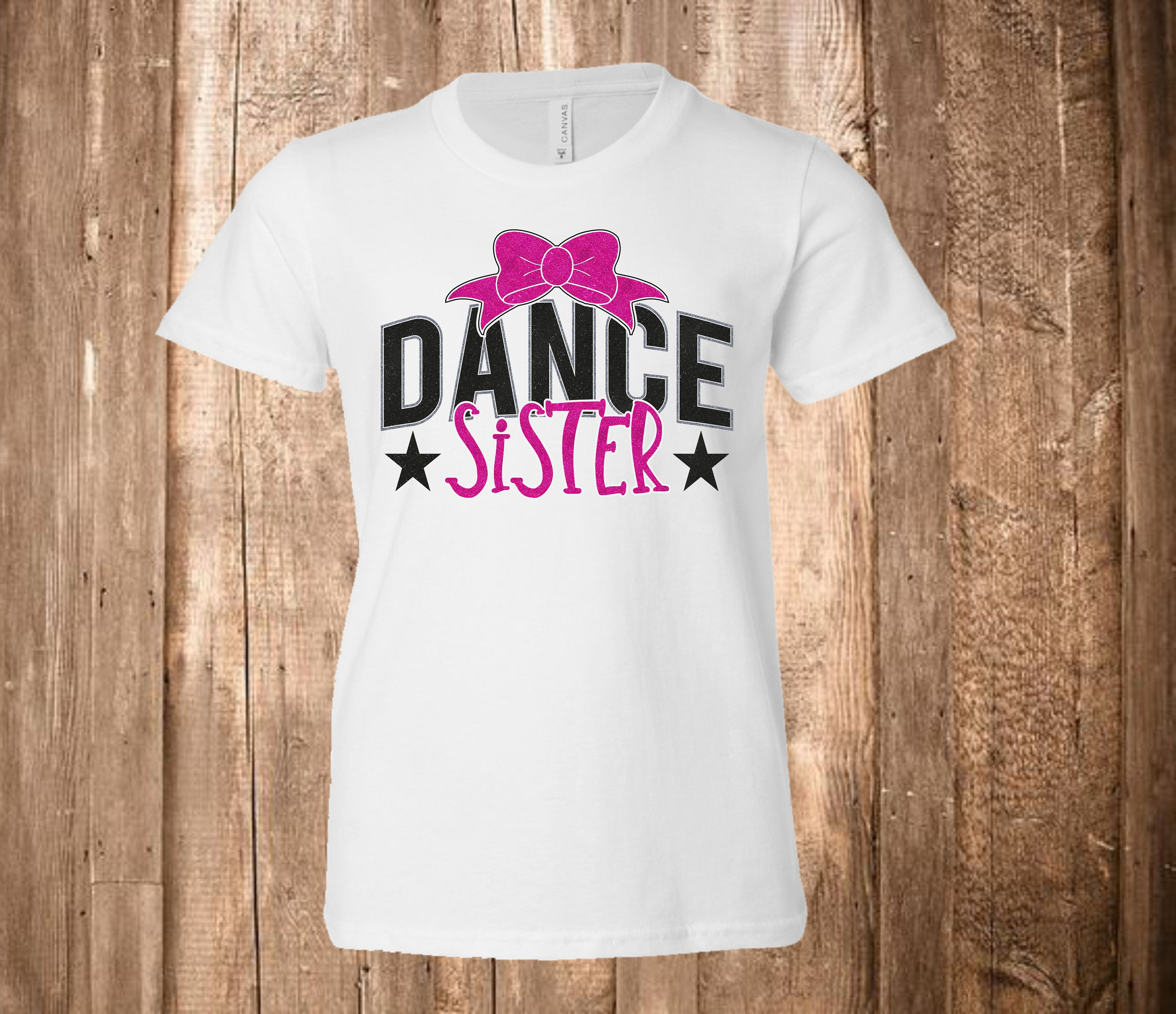 Cheer Sister Shirt Bluebonnets Dance Cheer Shirt Dance Sister Shirt Sister Youth Tee Dance Shirt Glitter Shirt Dance Sister