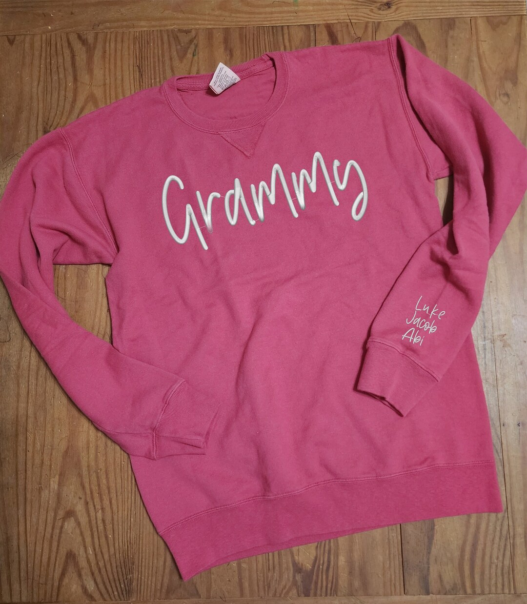 Collegiate GMA Pink Printed Grandma Sweatshirt main image 1