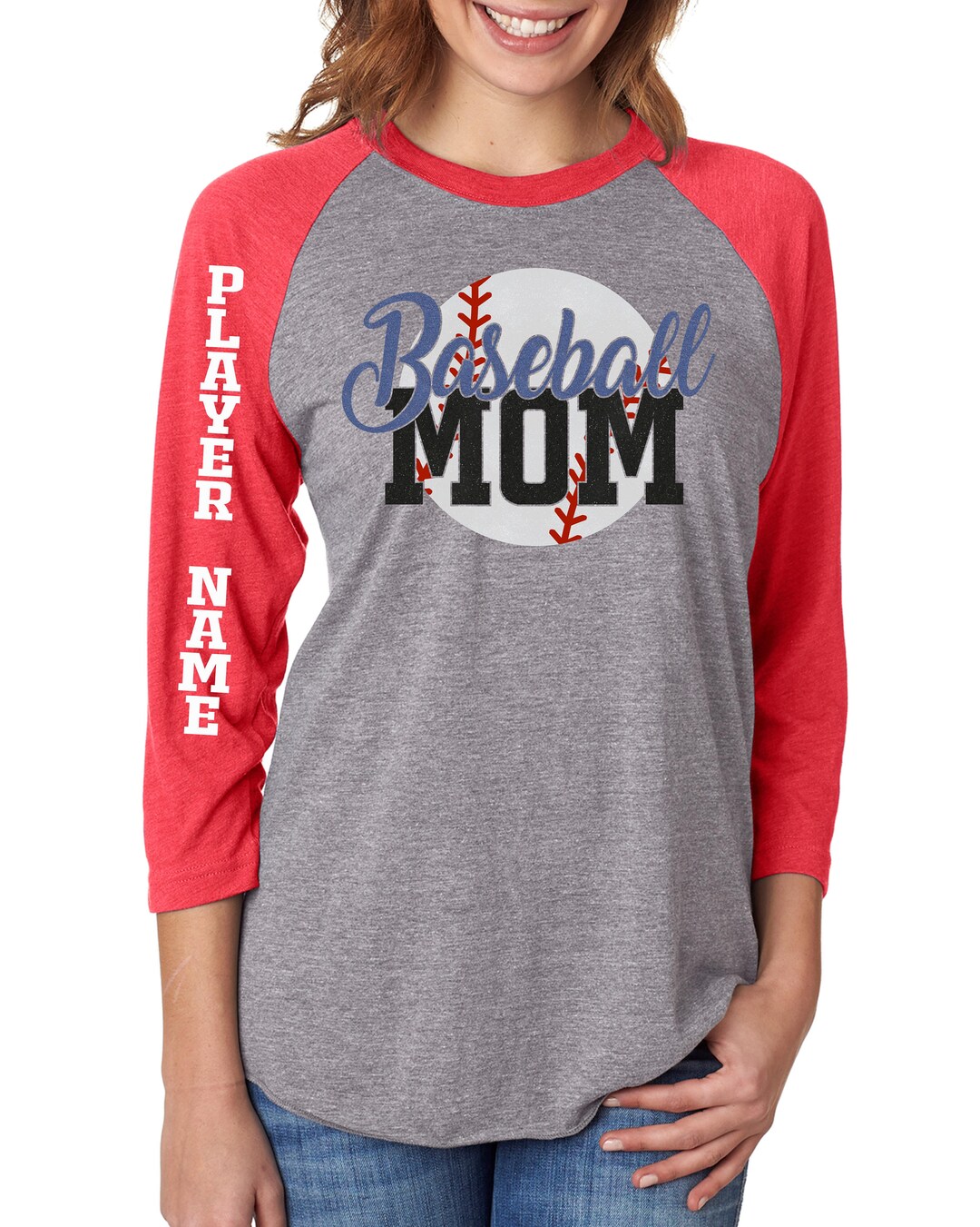 Camisetas Personalizadas Playeras Baseball Para Mujer Camiseta Beisbolera Camisas De BÃ©isbol Para Mujer Beisbol