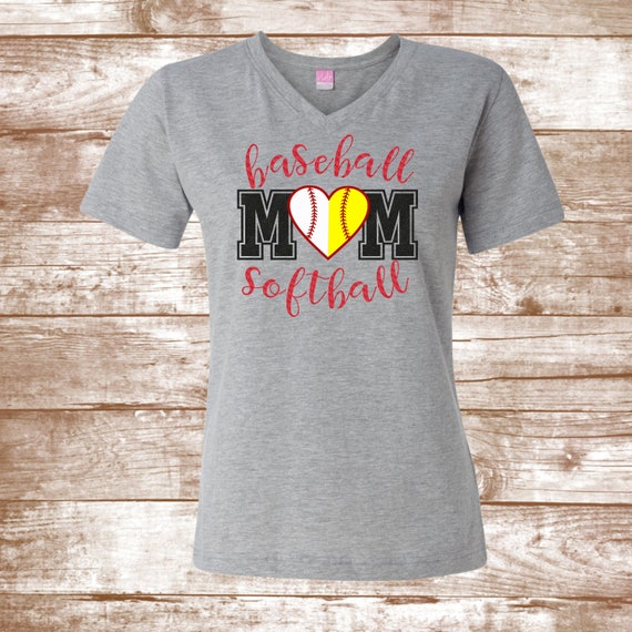 baseball softball mom shirt