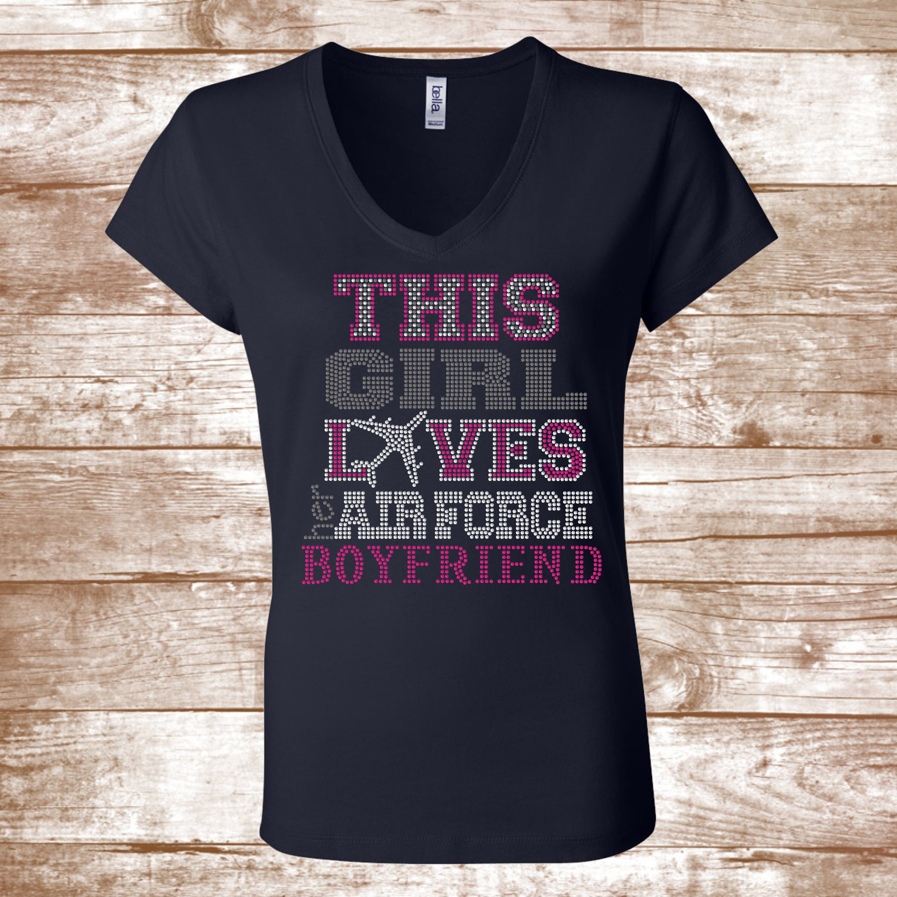 Air Force Girlfriend Shirt Boyfriend 