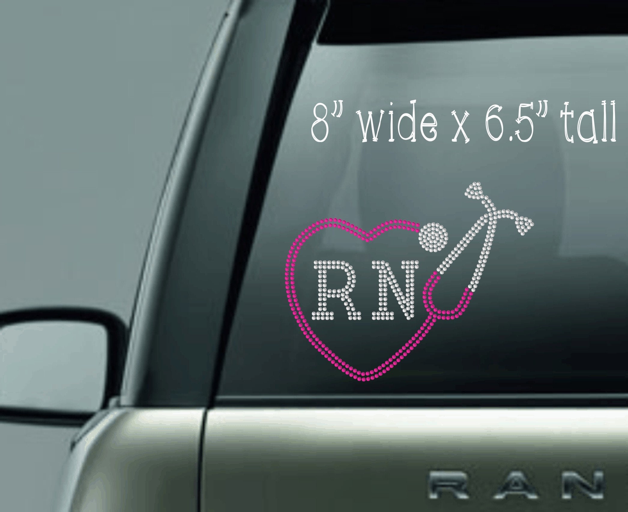 Nurse decals for car deals