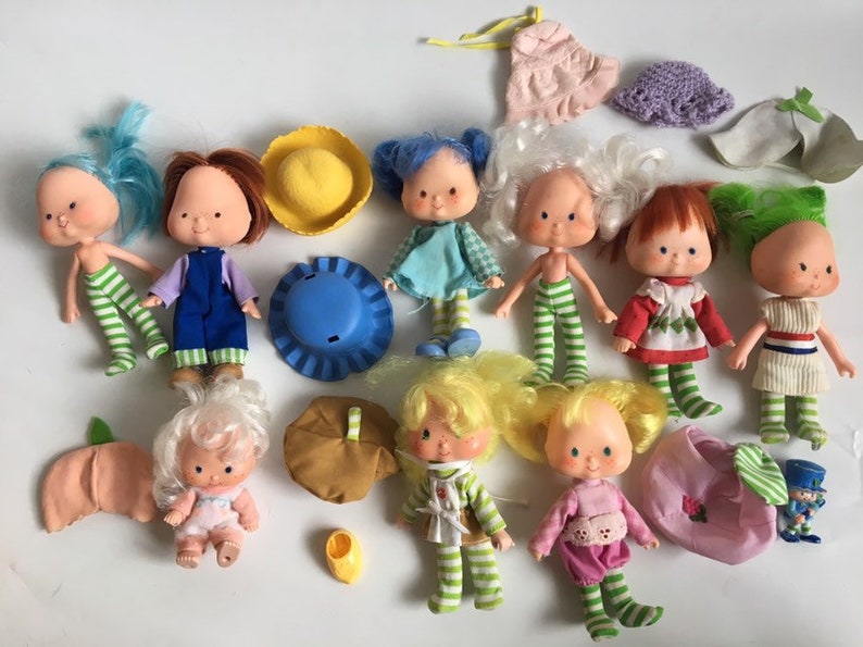 strawberry shortcake dolls 1980