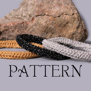 PDF MUSTERDATEI - Super einfach häkeln Armreif Armband 2.0 Anleitung