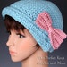 PDF Crochet Pattern Felicity Flapper Cloche Hat - Etsy