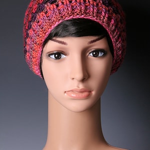 PDF Crochet Pattern File - Hurricane Spiral Hat - Short Version