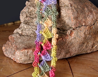 PDF Crochet Pattern File - Summer Delight Bracelet