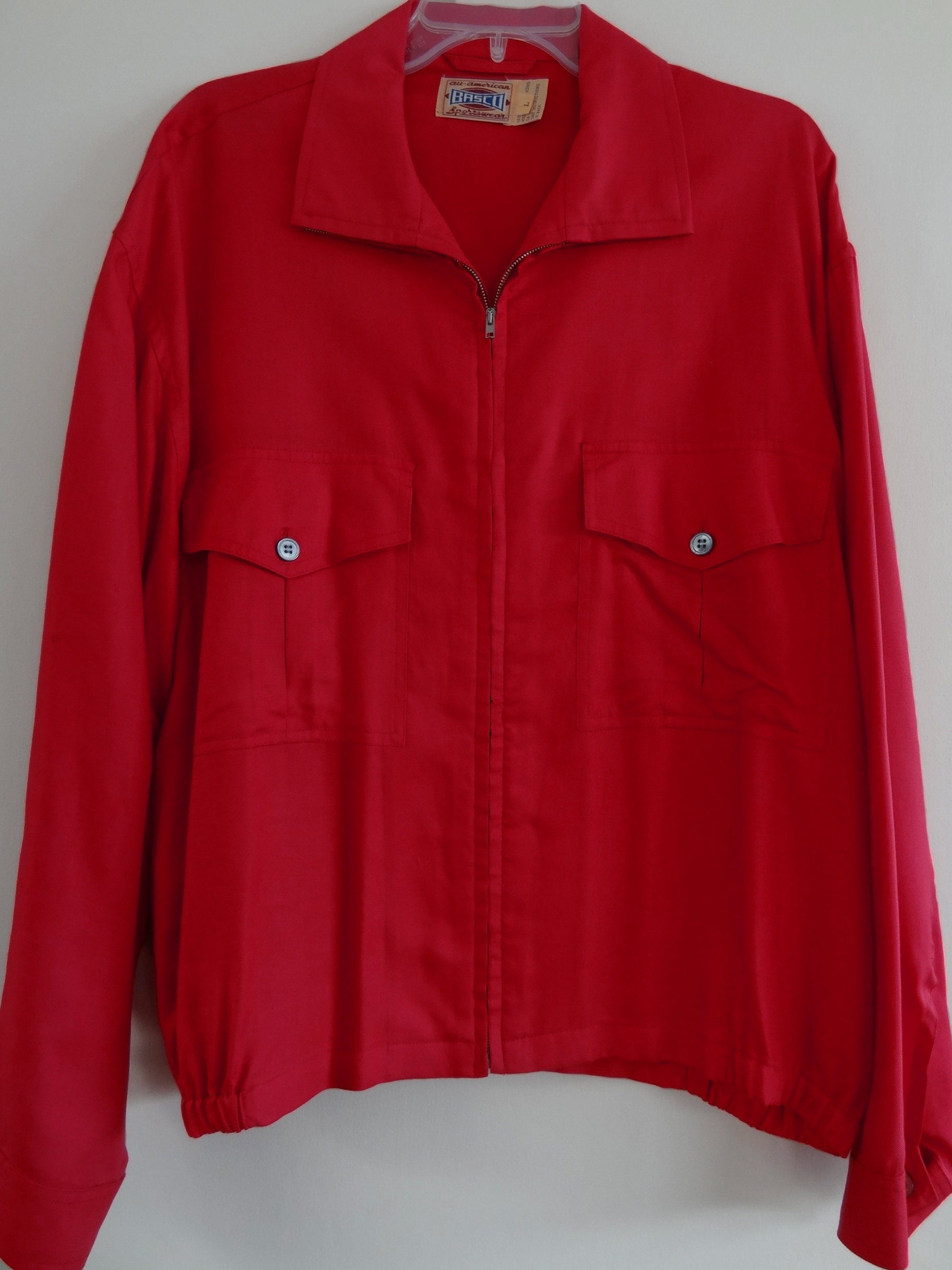 red eisenhower jacket