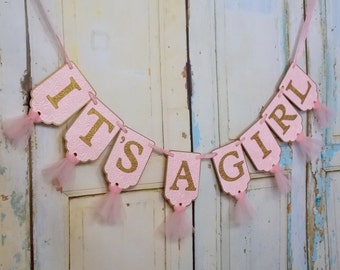 Girl Baby Shower Decorations Baby Shower Girl Banner Baby Sprinkle Decoration Baby Sprinkle Sign Oh Baby Banner Gender Reveal Pink