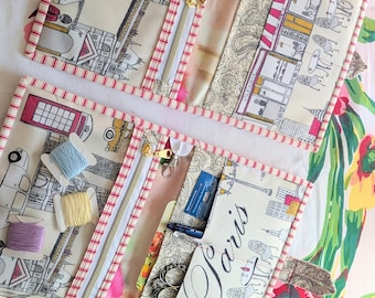 Upcycled Upholstery Samples Project Keeper: Craft Organizer