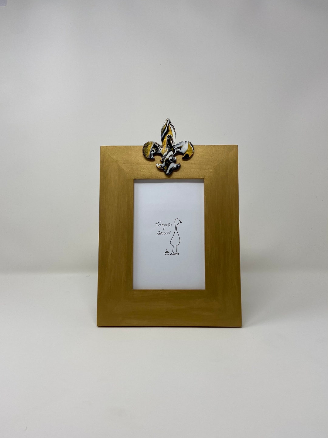 Fleur De Lis Picture Frame. Who Dat New Orleans. Saints - Etsy
