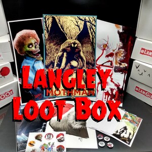 ¡Caja de botín de Langley! con LIMITADO 1/10 Majora's Mask Print! ¡Impresiones, bocetos originales, tarjetas de felicitación y pegatinas!
